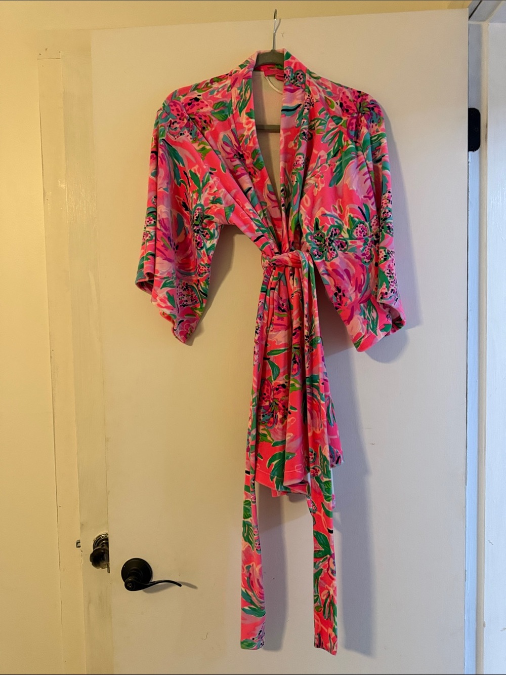 Lilly Pulitzer Robe - Breast Cancer Awareness Print RARE